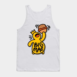 Big burger eater haring style Tank Top